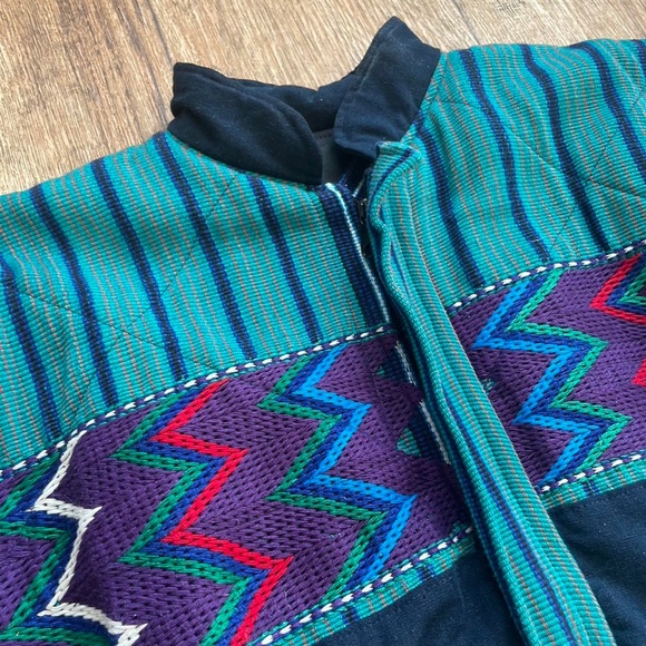 Vintage Bomber Jacket with embroidered and knit detail - Picture 2 of 5